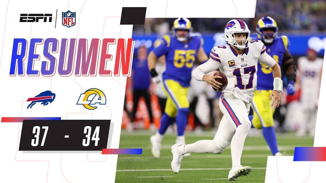 Bills prevalecen en la prórroga ante Rams bajo las luces de MNF | NFL | Resumen