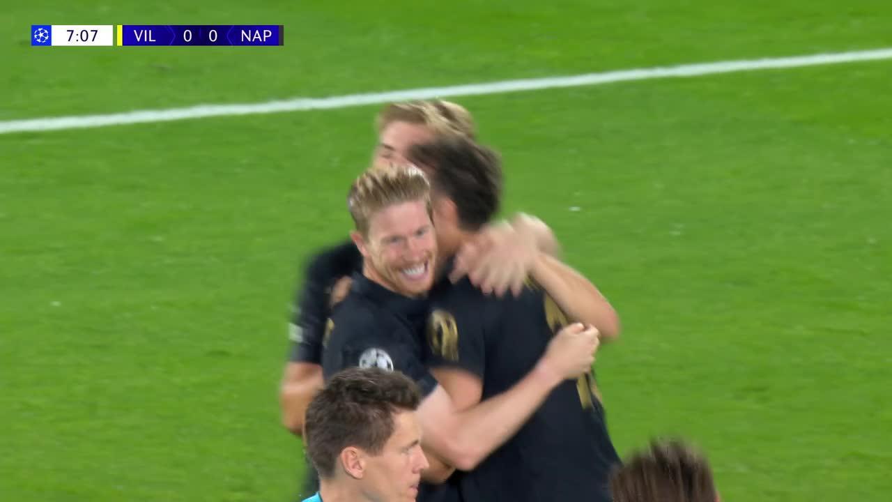 ¡La segunda fue la vencida!  Rrahmani gritó el primero de Napoli en el Estadio de la Cerámica