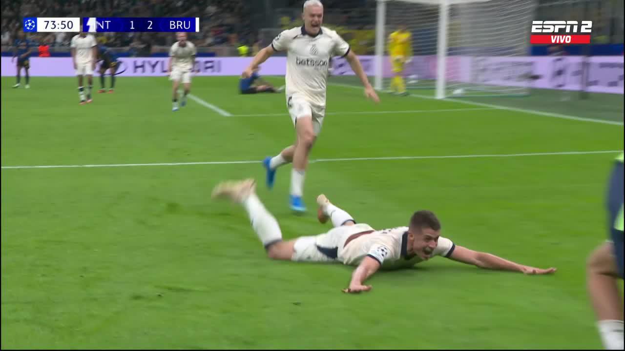 ¡Se lleva la pelota: Tresoldi firmó el hat-trick ante Inter!