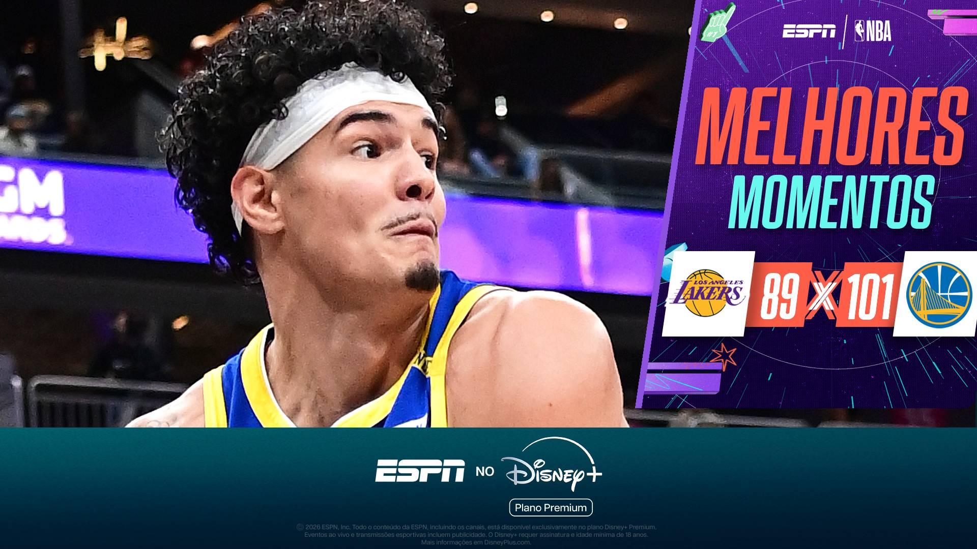 Warriors ofuscam grande noite de Austin Reaves e superam os Lakers na pré-temporada da NBA