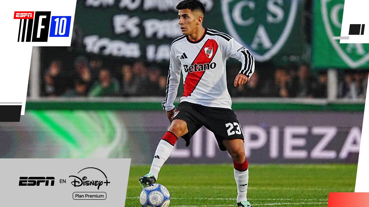 Rendimiento irregular y asistencia de gol: el juego de Almada ante Sarmiento