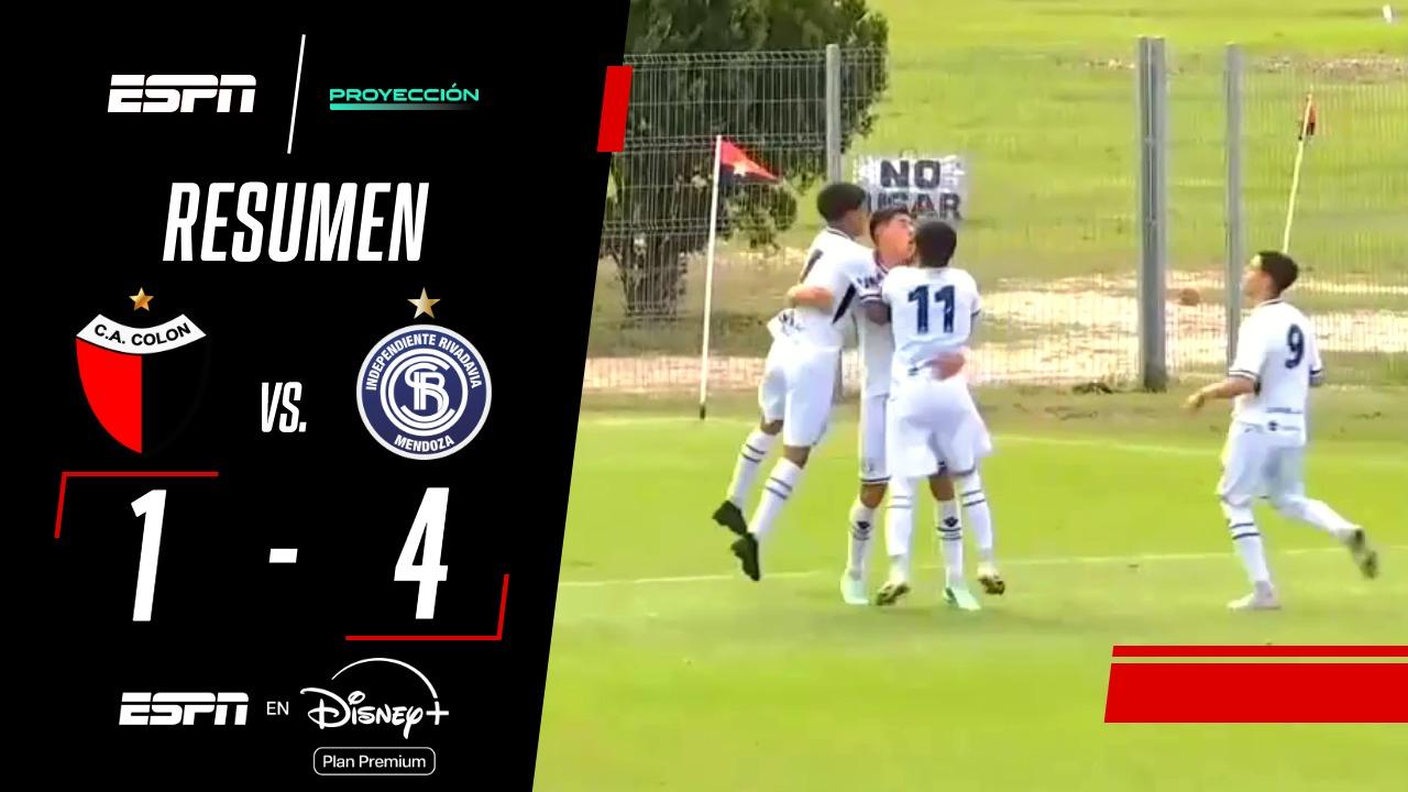 Independiente Rivadavia goleó a Colón en Reserva