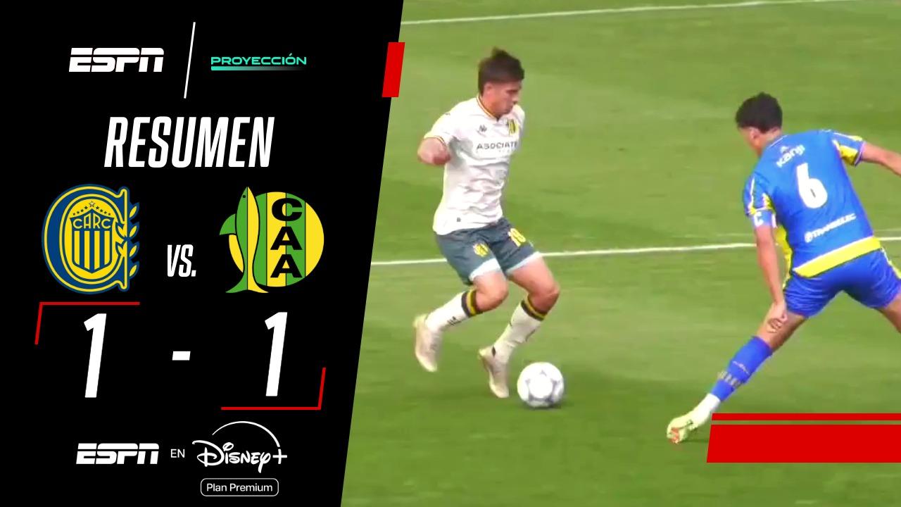 Rosario Central y Aldosivi repartieron puntos en Reserva
