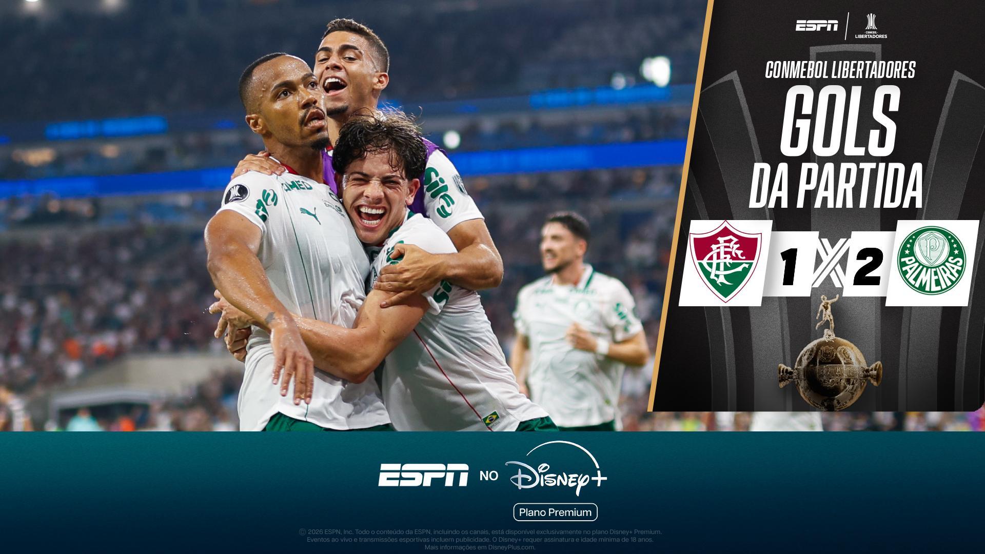 Fluminense 1 x 2 Palmeiras: os gols da vitória do Verdão no Maracanã