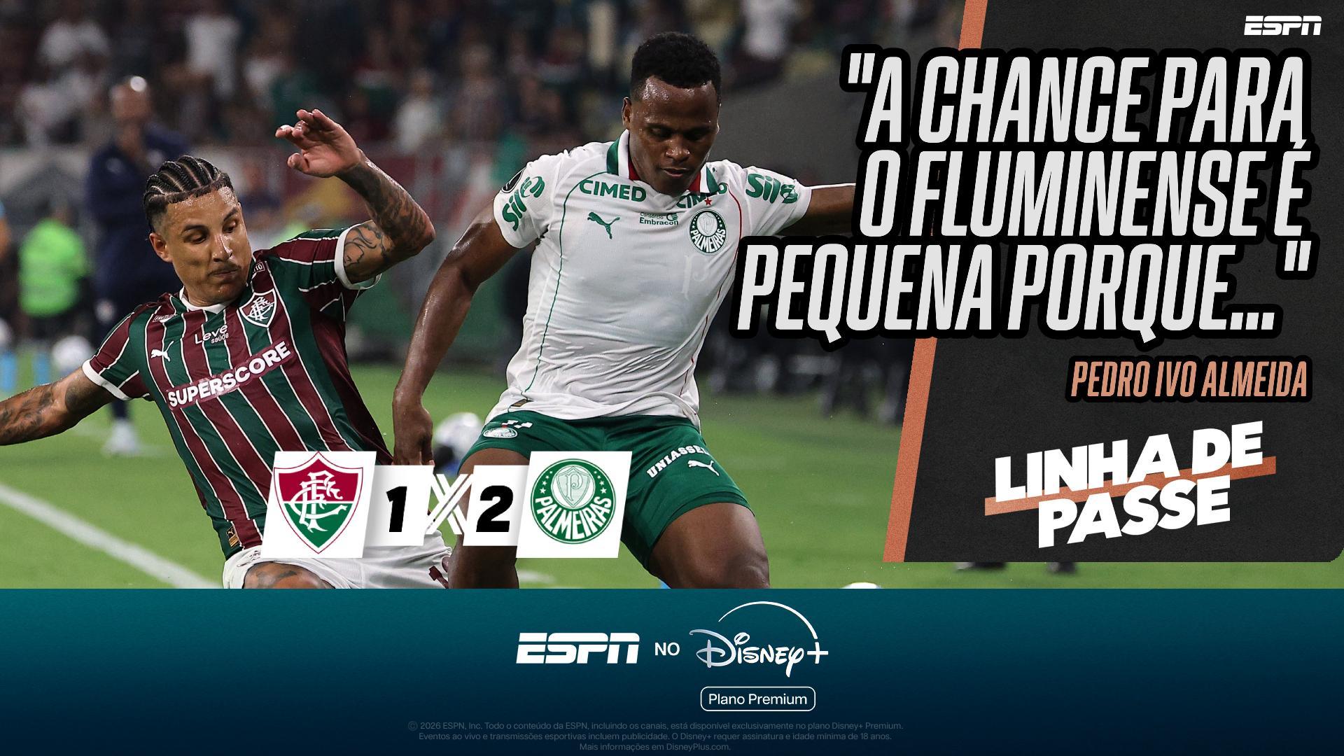 Pedro Ivo diz que chance do Fluminense virar é pequena e explica: 'Cenário vai se repetir'