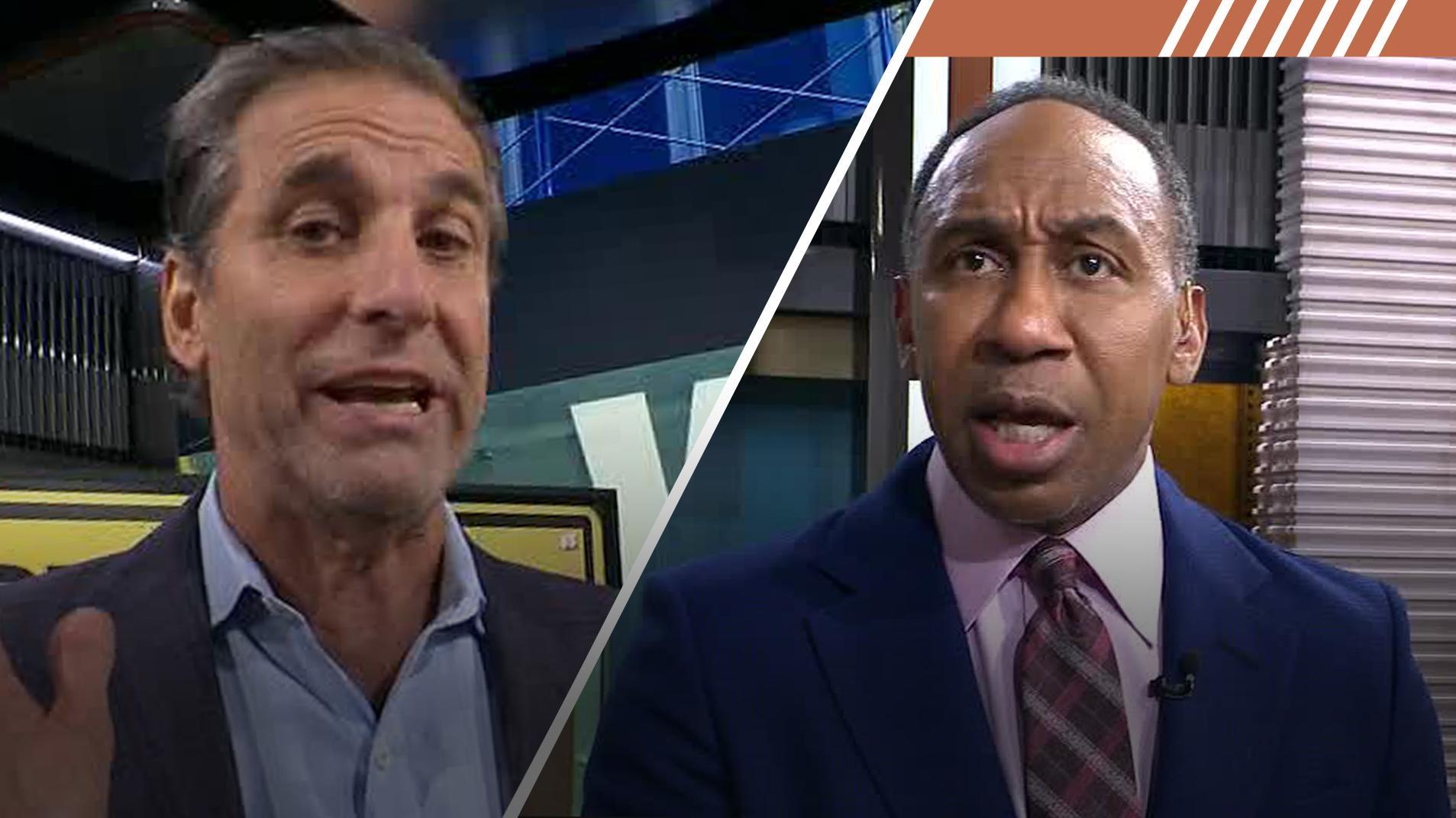 Stephen A. is not having any of Mad Dog's KAT contract take