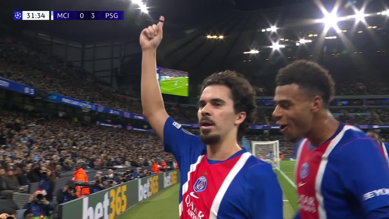 ¡Pero qué golazo, Vitinha! PSG se puso 3-0 ante el City
