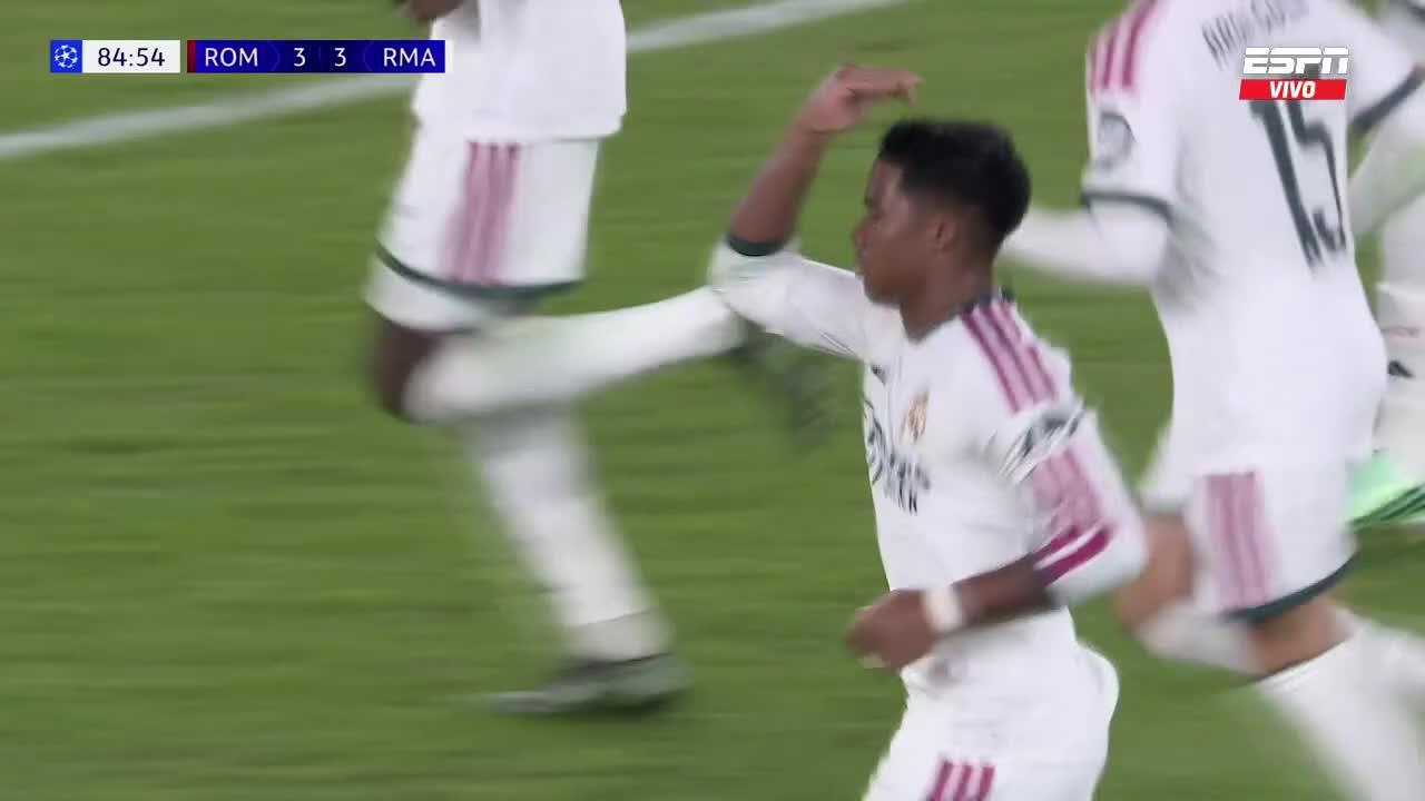 ¡3-3! Cabezazo de Endrick y empate agónico del Madrid