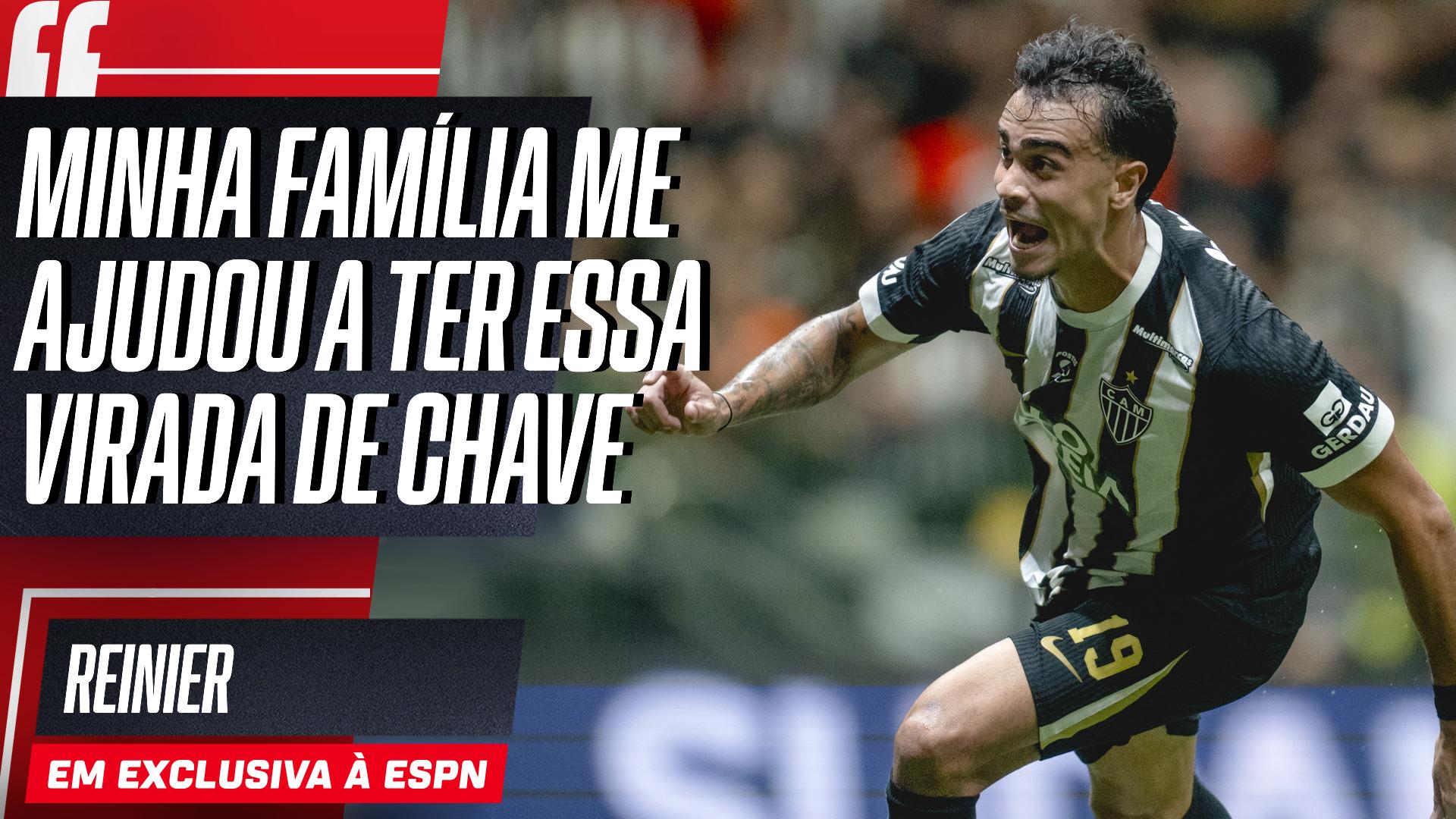 Reinier conta como superou momento delicado no Atlético-MG após ofensa a torcedor