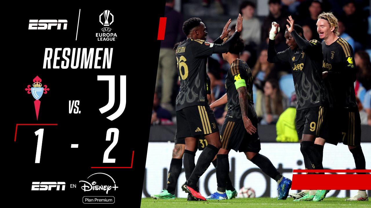 Con un gol agónico de Kolo Muani, Juventus venció a Celta de Vigo por la Europa League