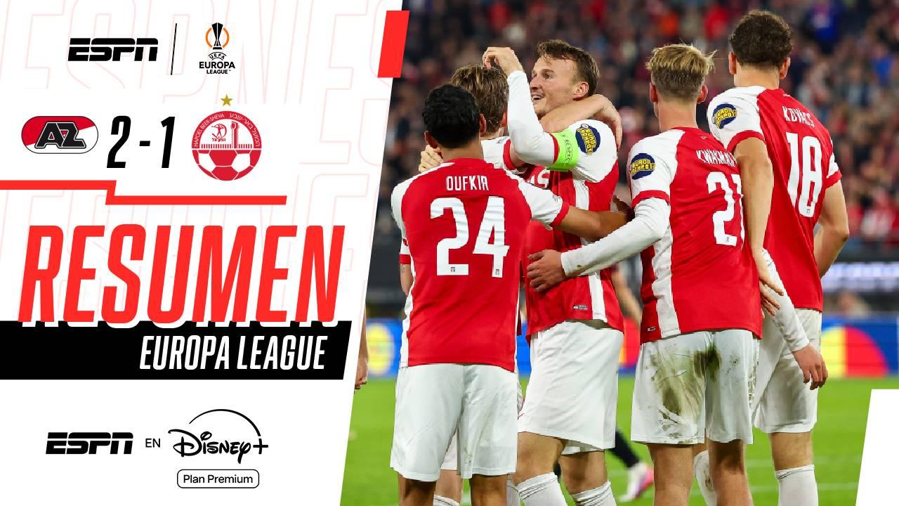 Gran triunfo del AZ Alkmaar, salva la victoria desde el tiro penal