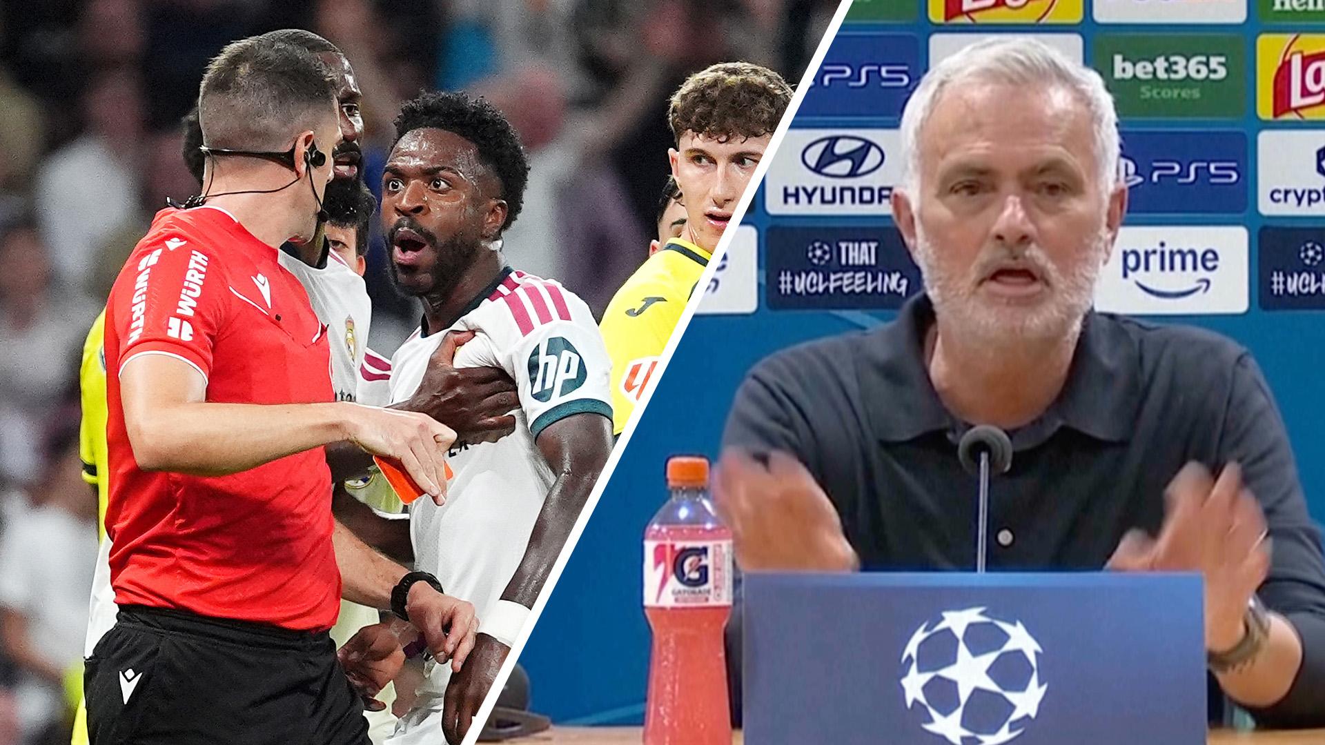 Mourinho: RFEF showed no shame over Vinicius ban timing