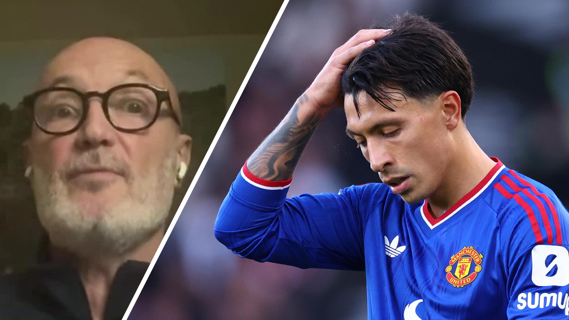 Frank Leboeuf calls for Lisandro Martínez to leave Man Utd