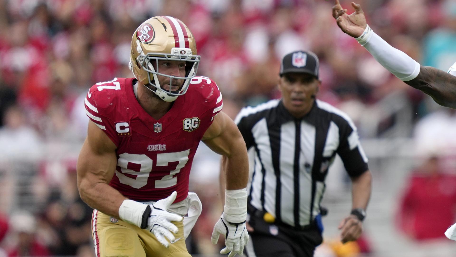 Nick Bosa to potentially return for MNF