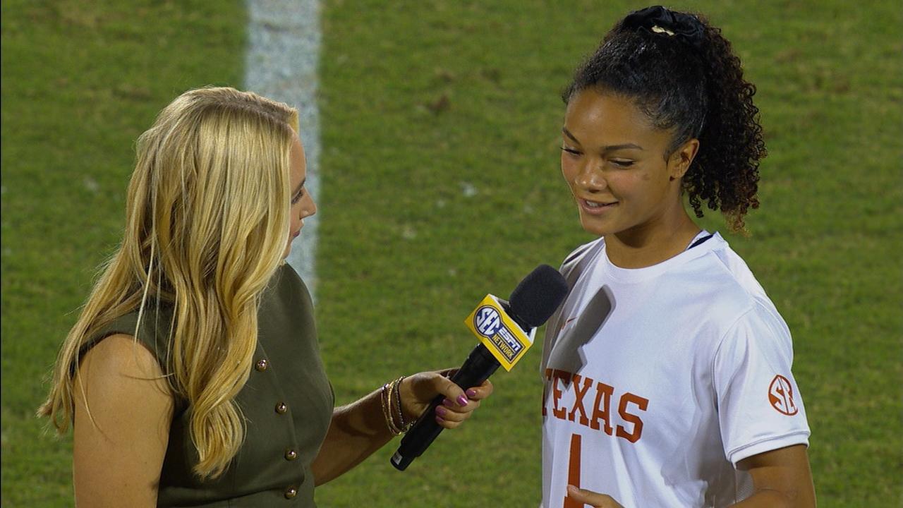 Ava McDonald approves of Longhorns' mentality in win over LSU