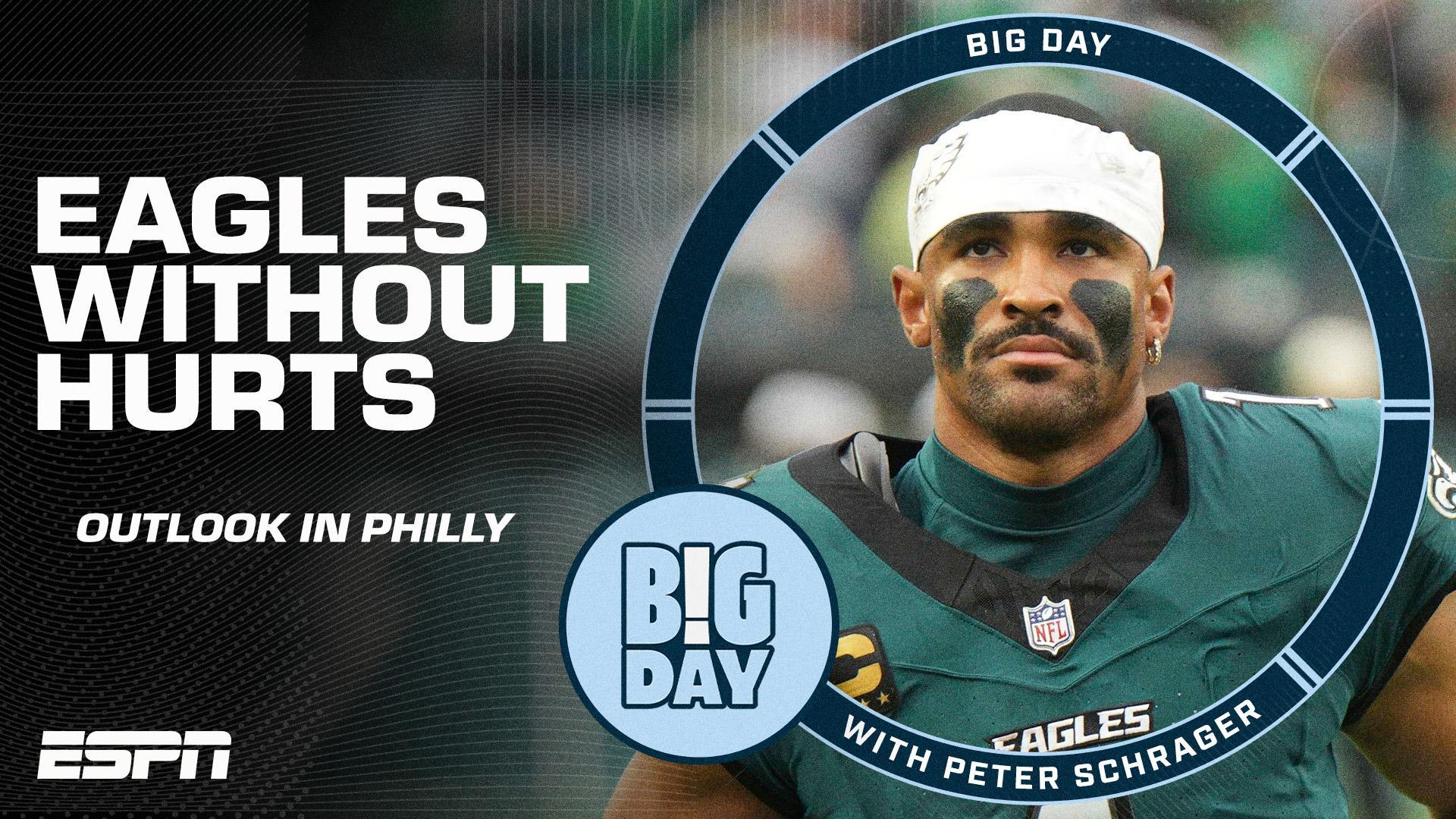 How can the Eagles rally with Jalen Hurts out due to a blood clot?