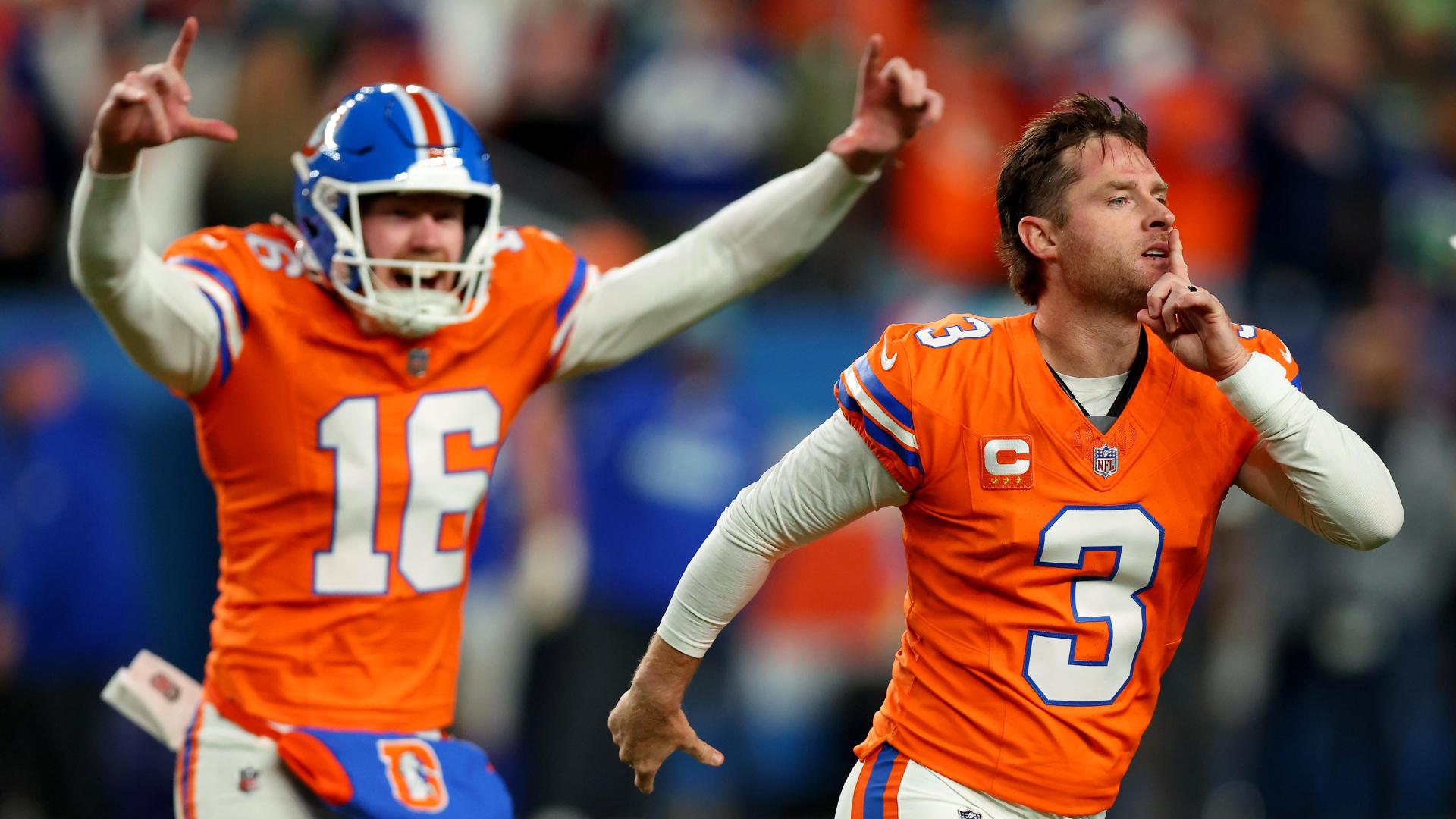 Broncos beat the Seahawks 17-14 in OT on Ja'Quan McMillian's pick, Wil Lutz's 53-yarder