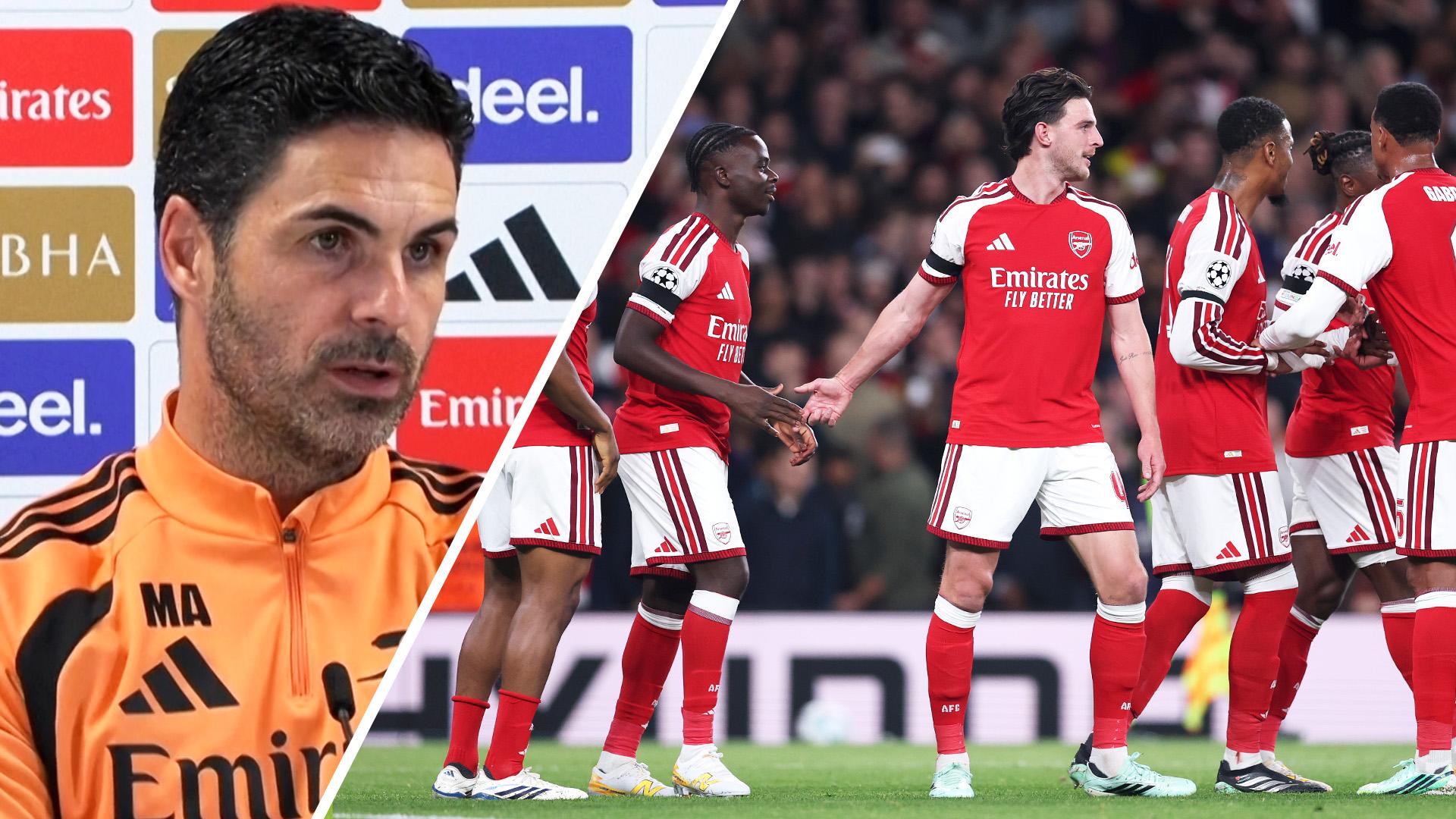 Arteta happy with Arsenal's 'great attacking flow'