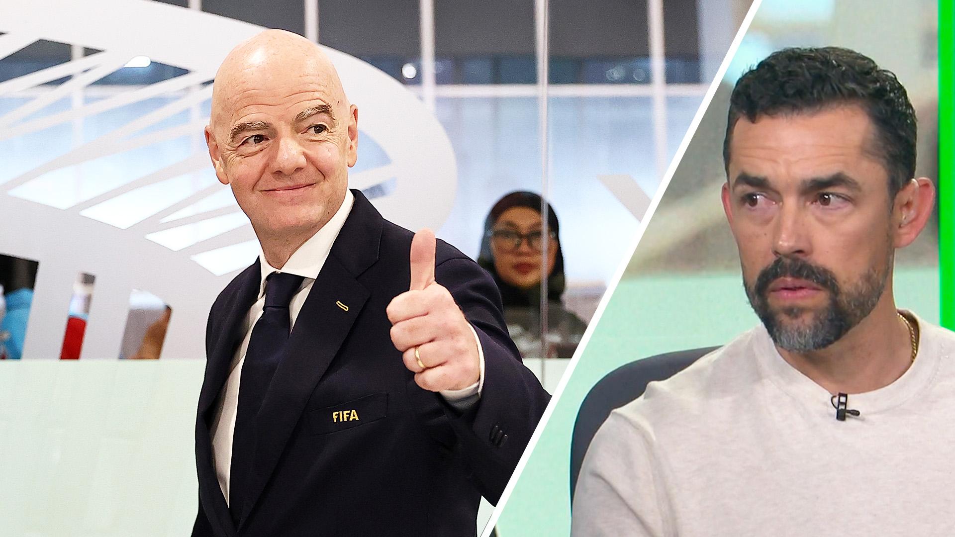 Gomez: Apology won't stop Infantino's plan to sell private stakes in World Cup