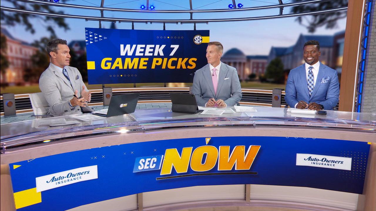 SEC Now makes its picks for Week 7 conference matchups