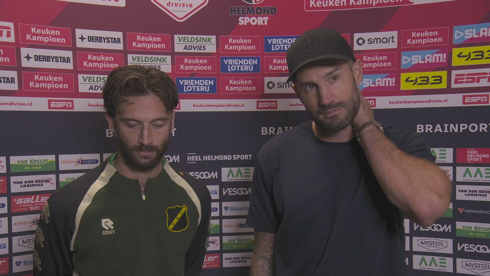 Van den Bergh over Frans: "Frédéric heeft mij ook wel een beetje gevormd als centrale verdediger"