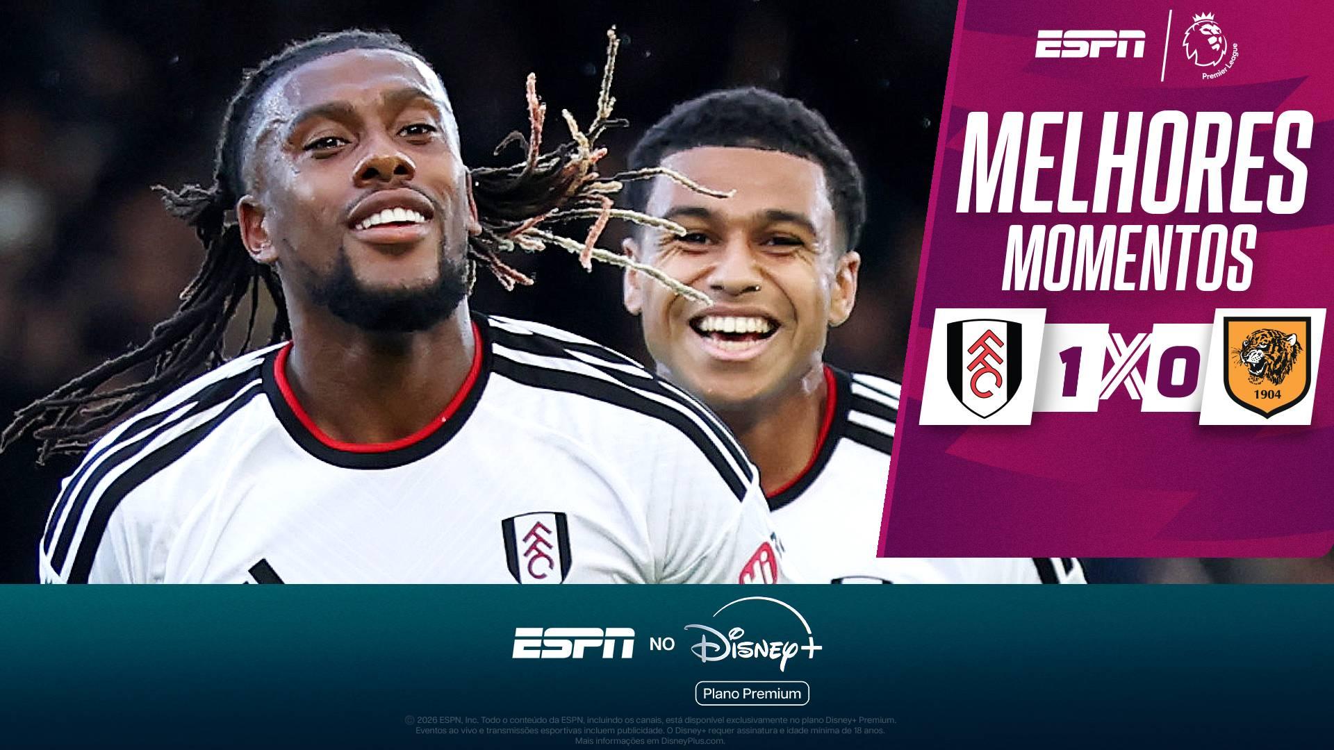 Fulham supera o Hull City no Craven Cottage e vence a primeira na temporada pela Premier League