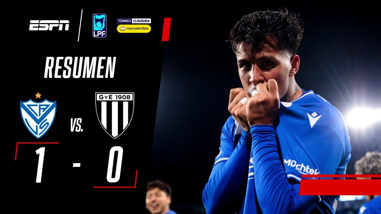 ¡Triunfazo agónico de Vélez ante Gimnasia de Mendoza!