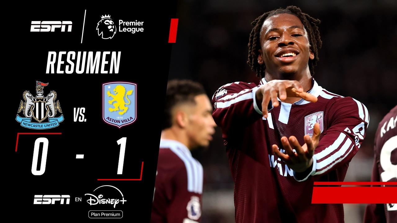 Aston Villa consiguió un triunfazo ante Newcastle en St. James' Park