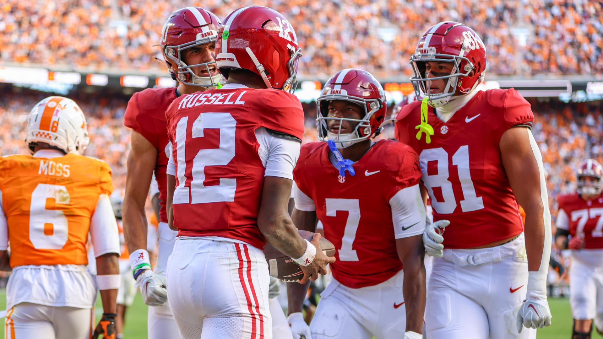 Tennessee domina la segunda mitad y vence 26-10 a Alabama