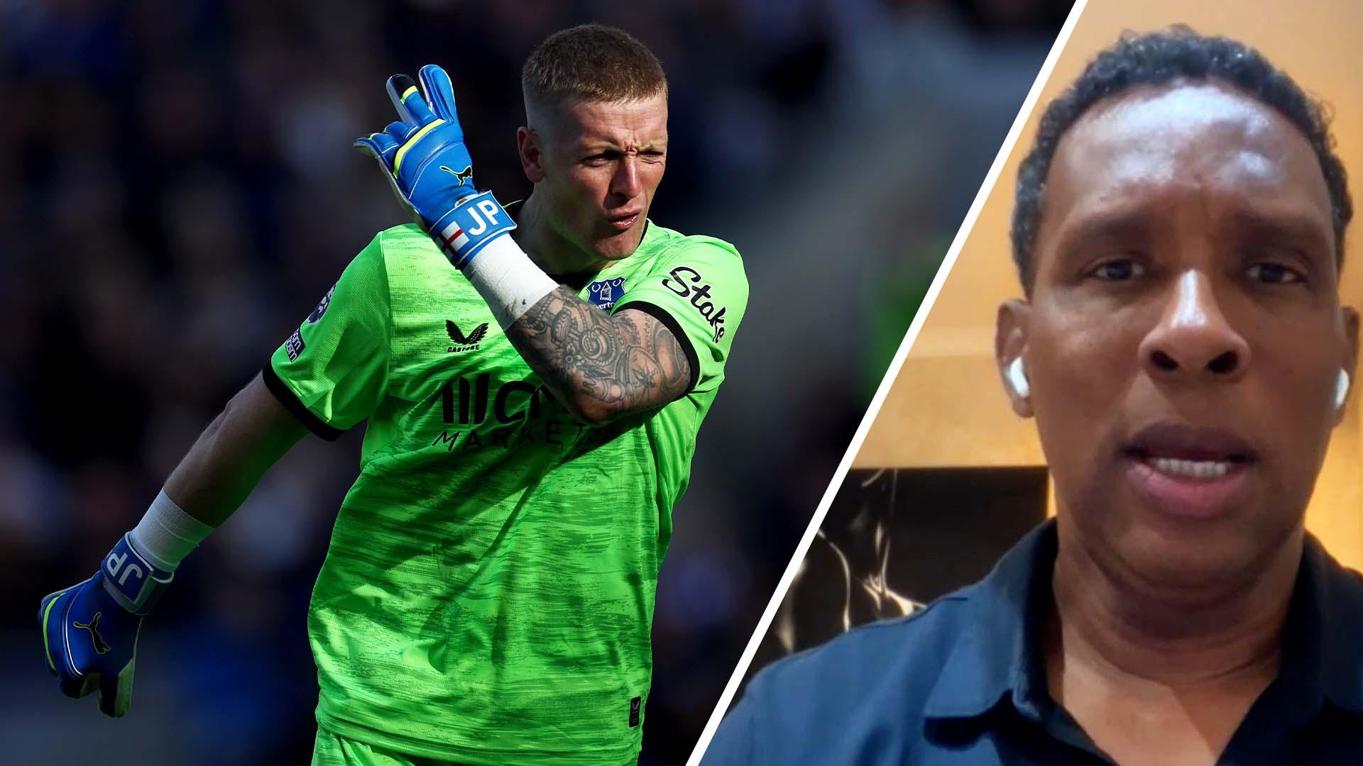 Hislop blames Pickford for Chelsea's first goal vs. Everton