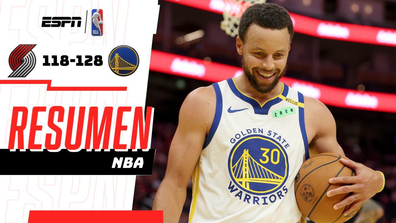 Warriors despiden la pretemporada con triunfo liderado por Stephen Curry
