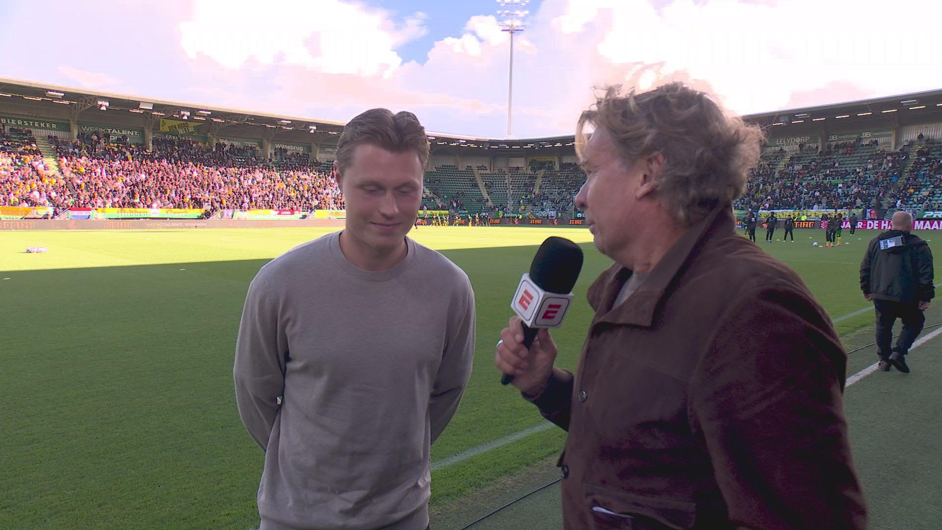 Hokke over zijn schorsing: "Hij ging voor rood, niet voor de goal"