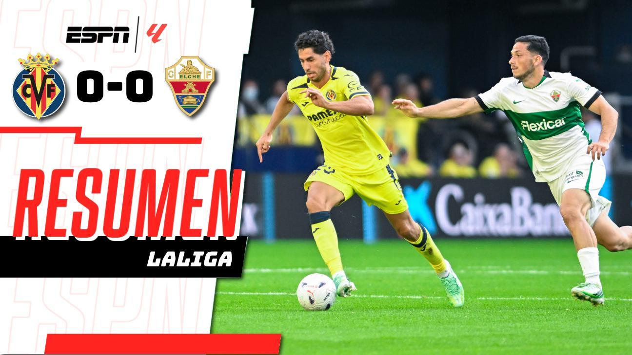 ¡Villarreal y Elche se reparten los puntos en un empate sin goles!