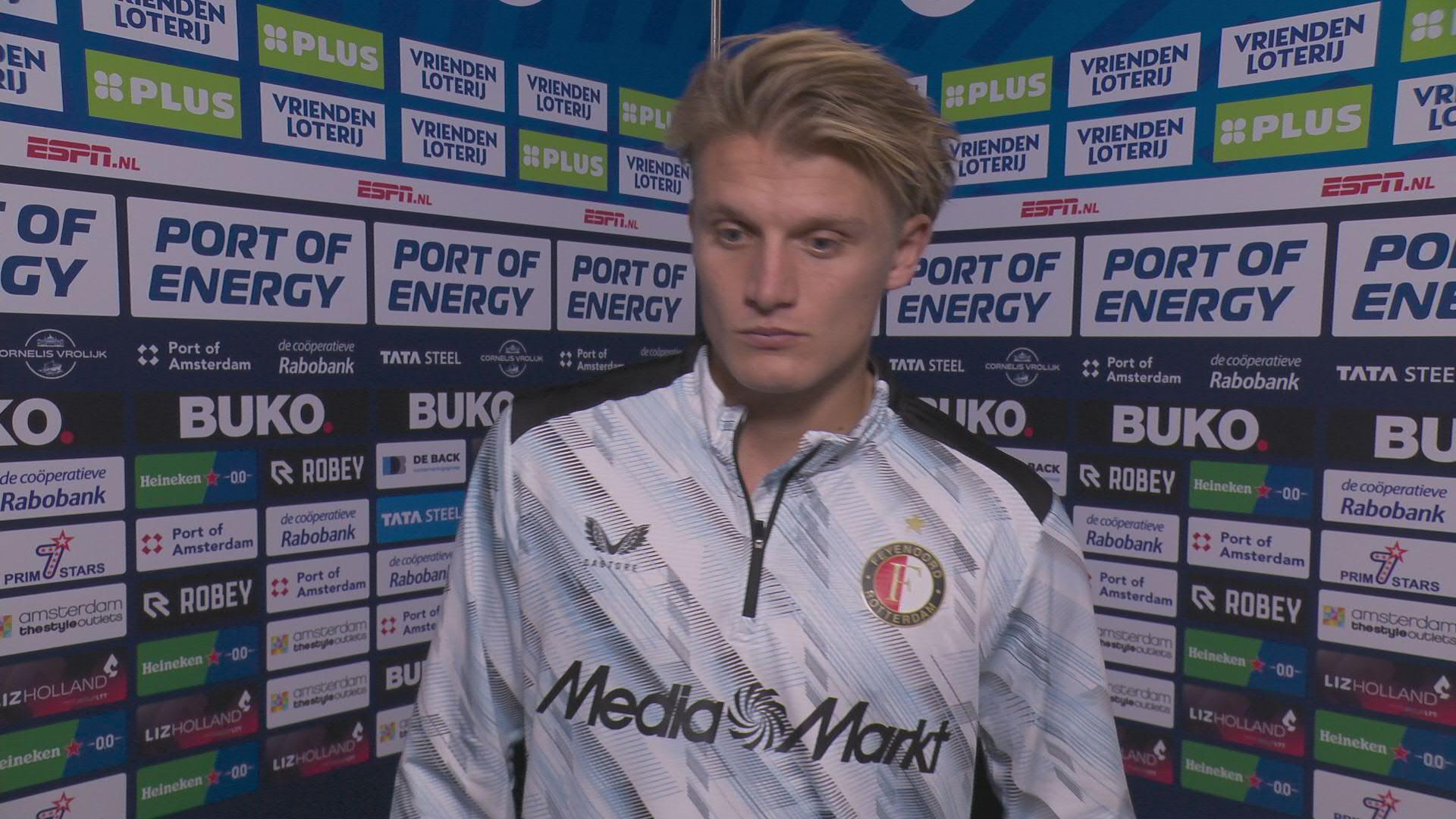 Steijn relativeert doelpunten: "Ik win liever anders"