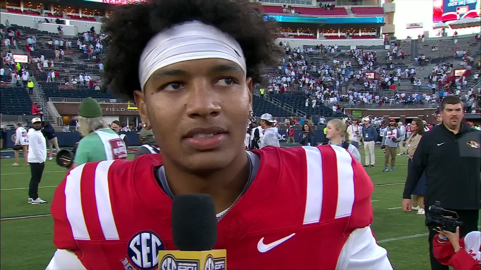 Chambliss accounts for 4 touchdowns as No. 9 Mississippi beats No. 13 Missouri 31-3