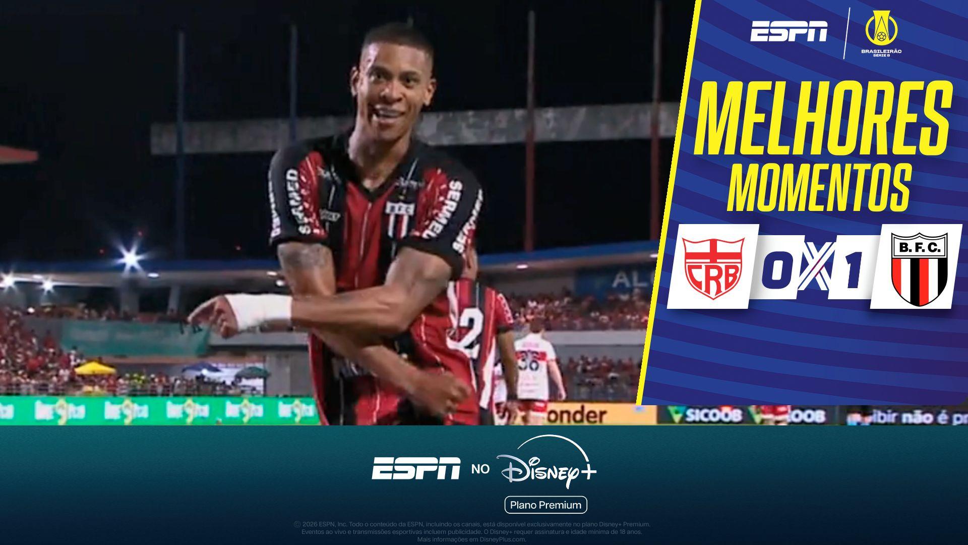 Botafogo-SP vence CRB mesmo com pênalti desperdiçado; VEJA os melhores momentos