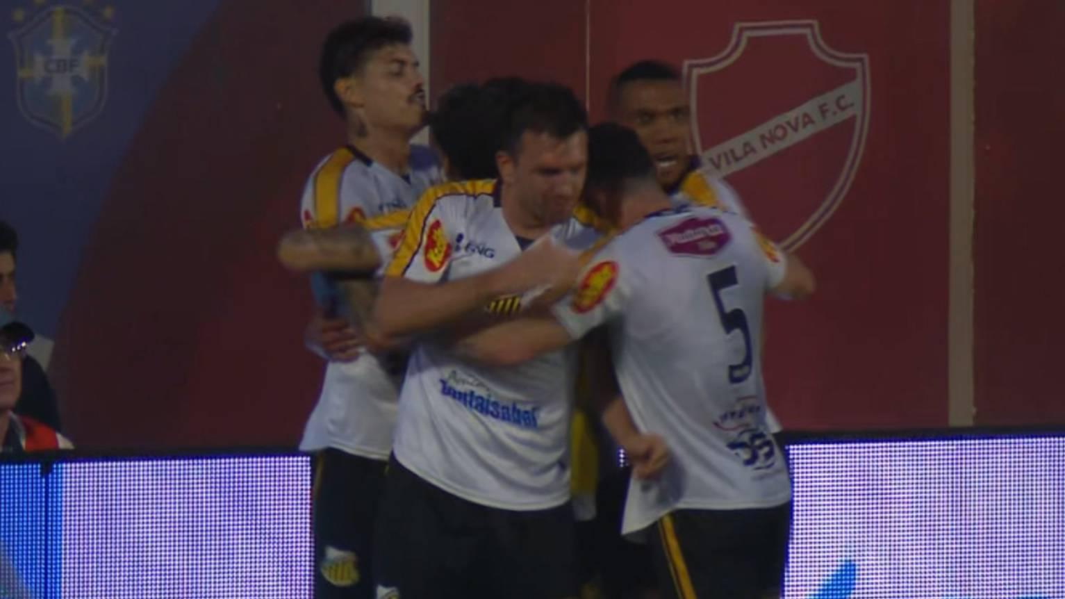 Gol do Novorizontino! Robson Fernandes abre o placar contra o Vila Nova no duelo que vale a liderança da Série B