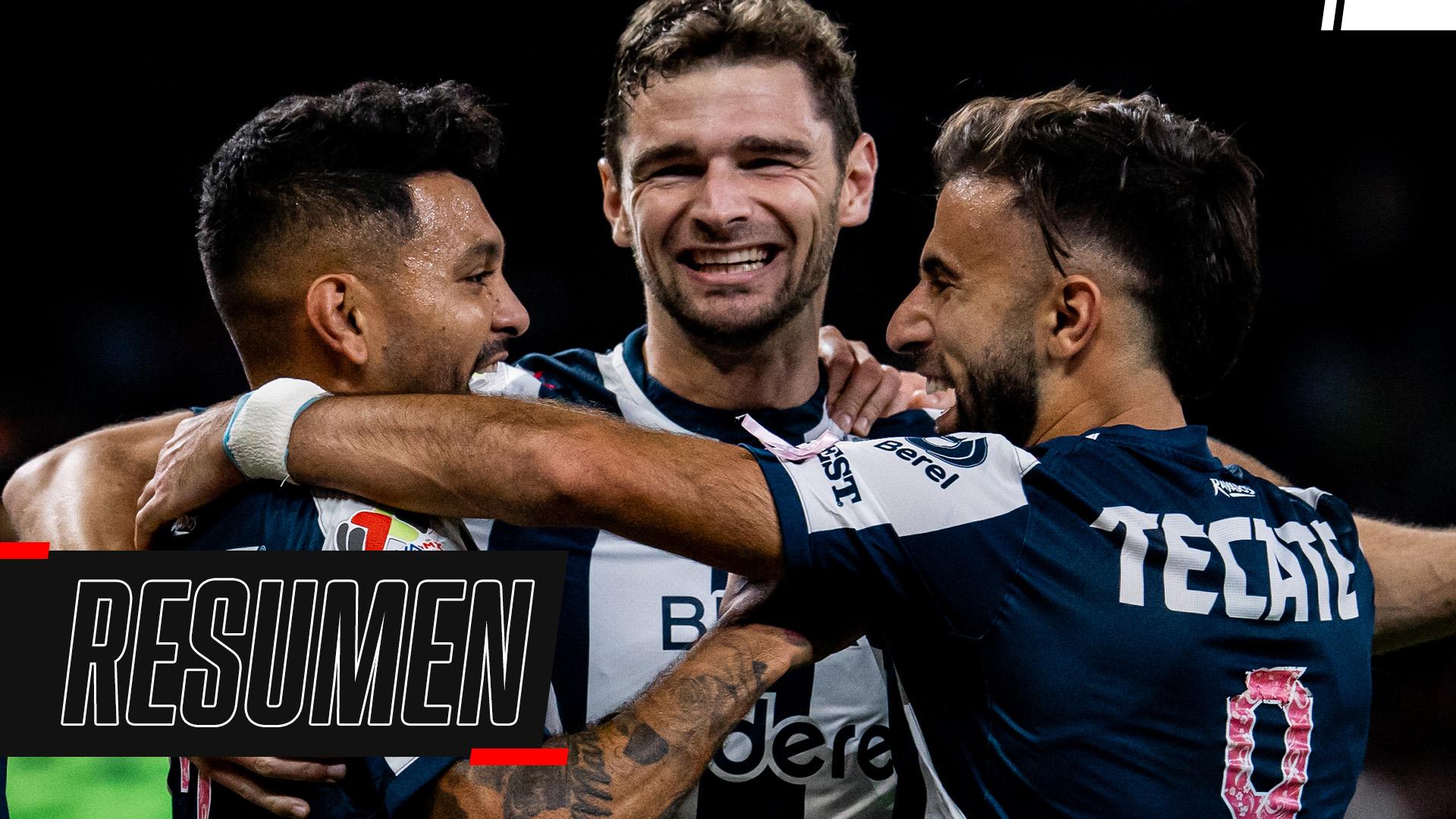 El Monterrey de Almeyda festejó en la Liga Mx