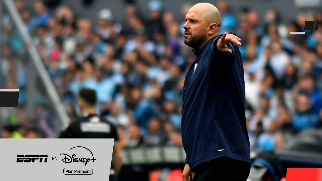 Viera: "Mi idea era que el equipo se defienda con el balón"