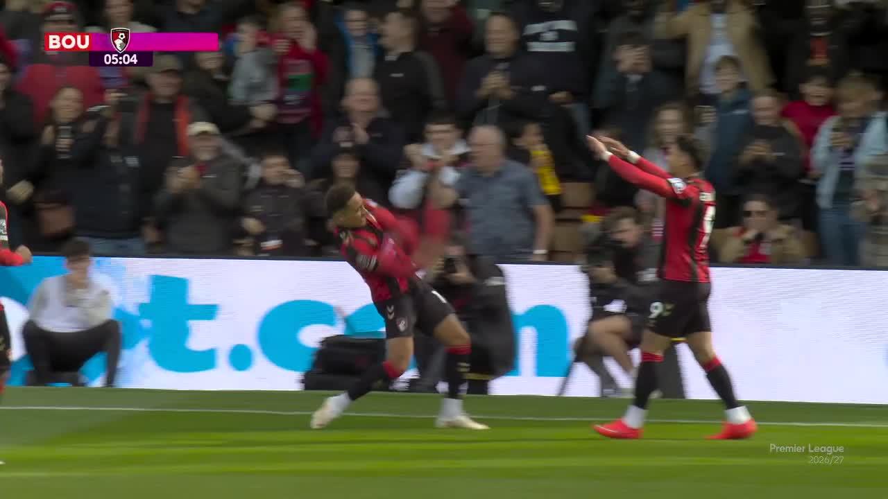 Bournemouth pegó primero y se adelantó ante el Sunderland