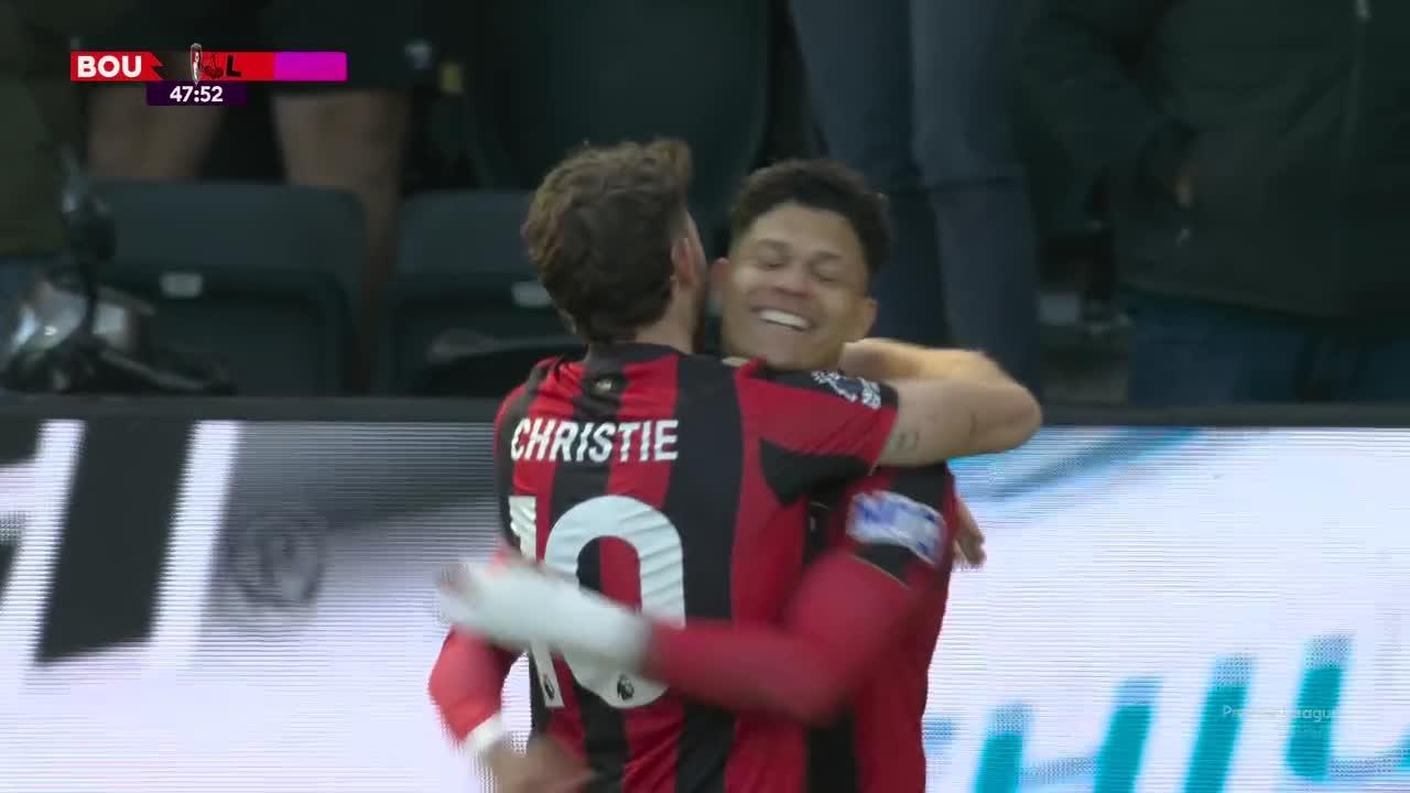 Definición de Evanilson y el Bournemouth estiró la ventaja