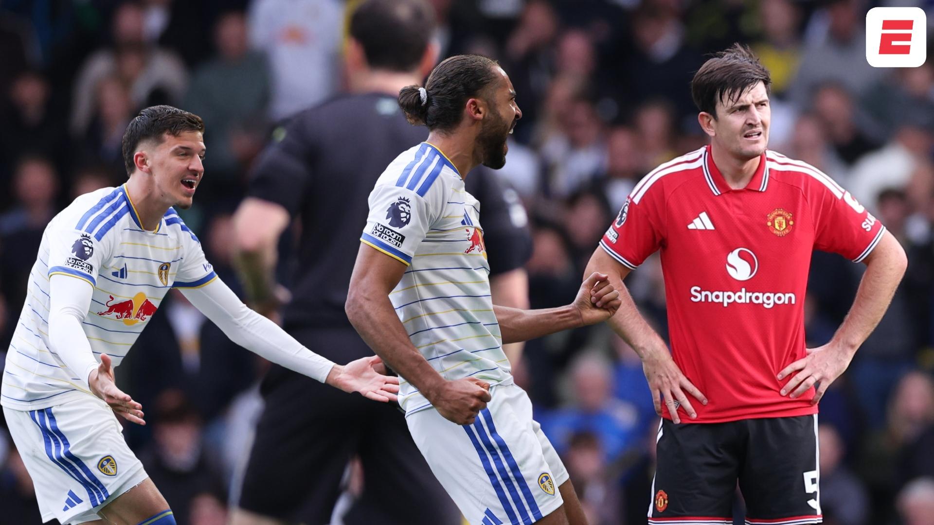 Leeds y Manchester reparten puntos en la jornada 7 de la Premier League