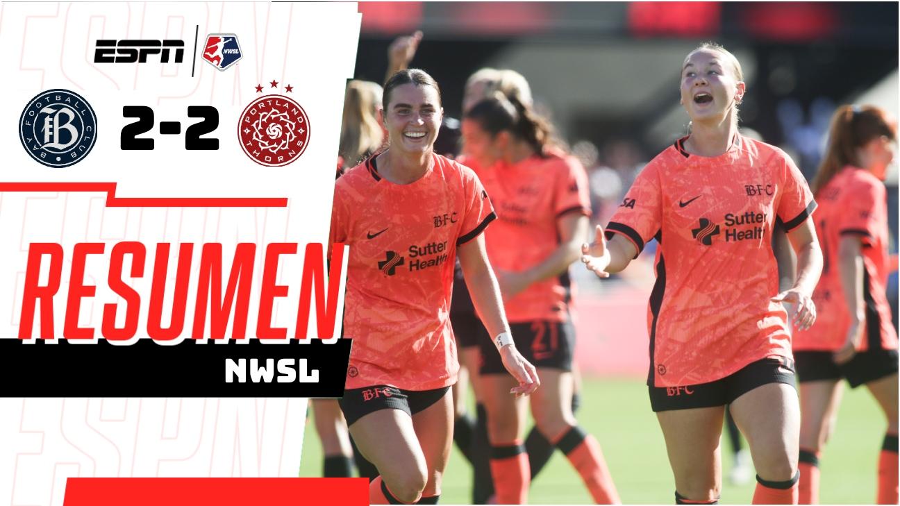 Portland rescata el empate ante Bay FC con un gol agónico de Hanks