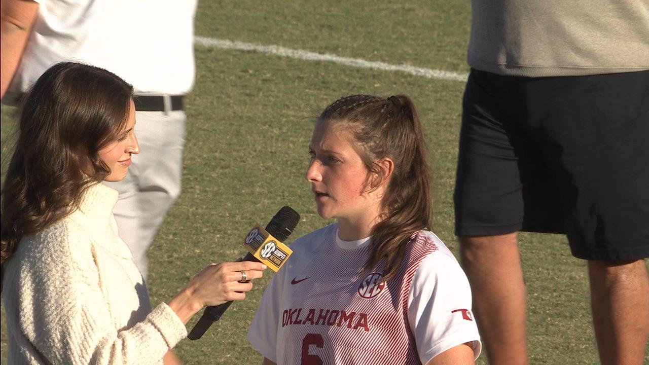 Kayla Keefer credits Oklahoma's ability to be dominant