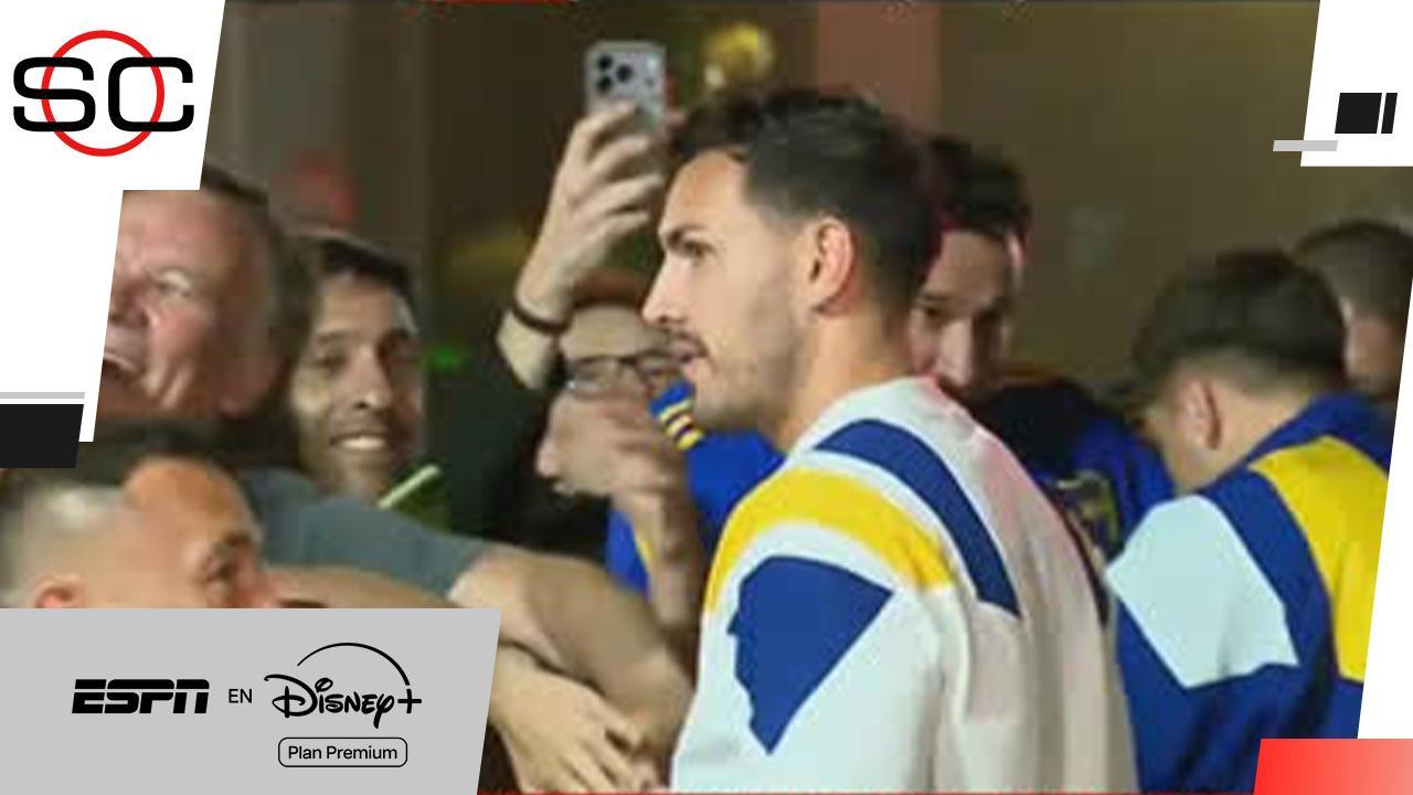 Con el liderazgo de Paredes, Boca llegó a Río para enfrentar a Vasco