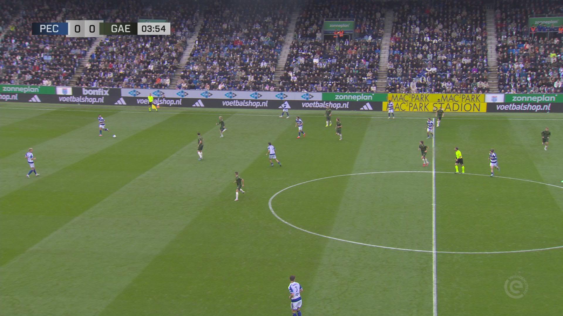 Oosting doet zijn vader pijn | Samenvatting PEC Zwolle - Go Ahead Eagles