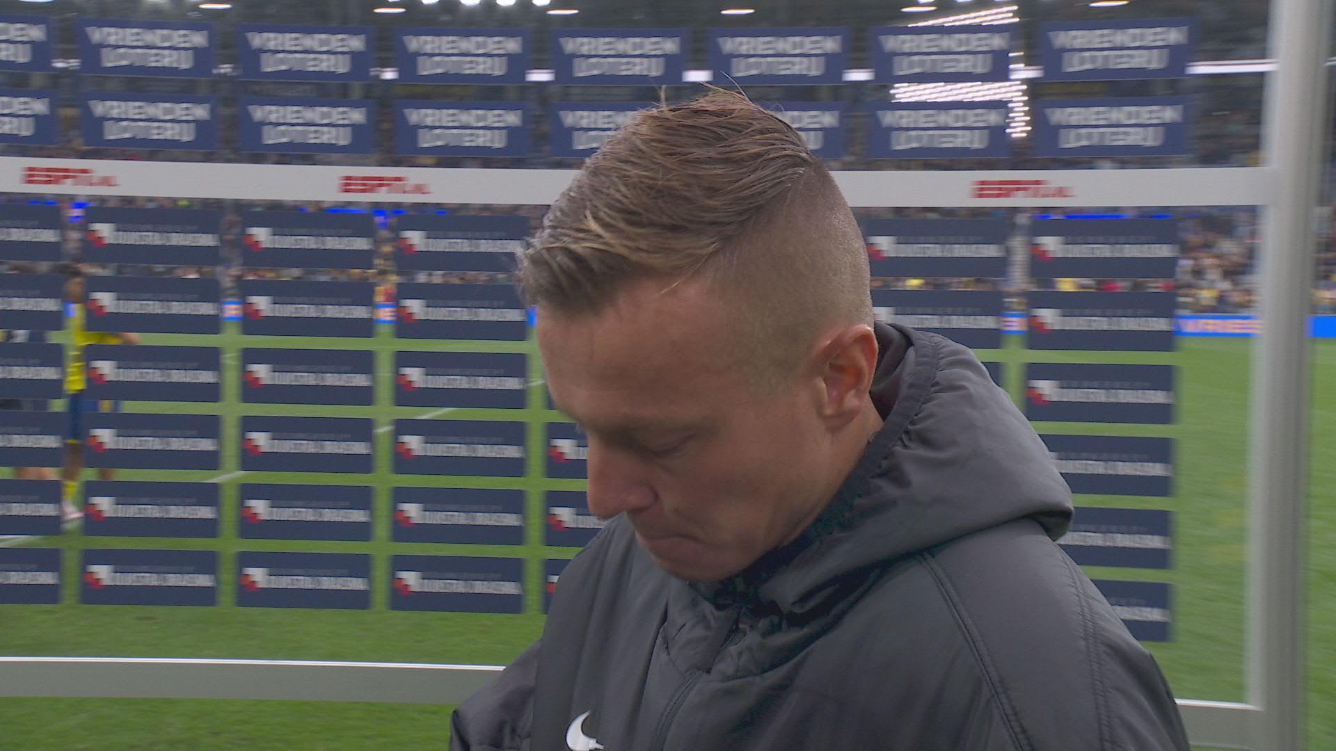 Clasie kritisch na gelijkspel: "Ondermaats en gewoon niet goed genoeg"