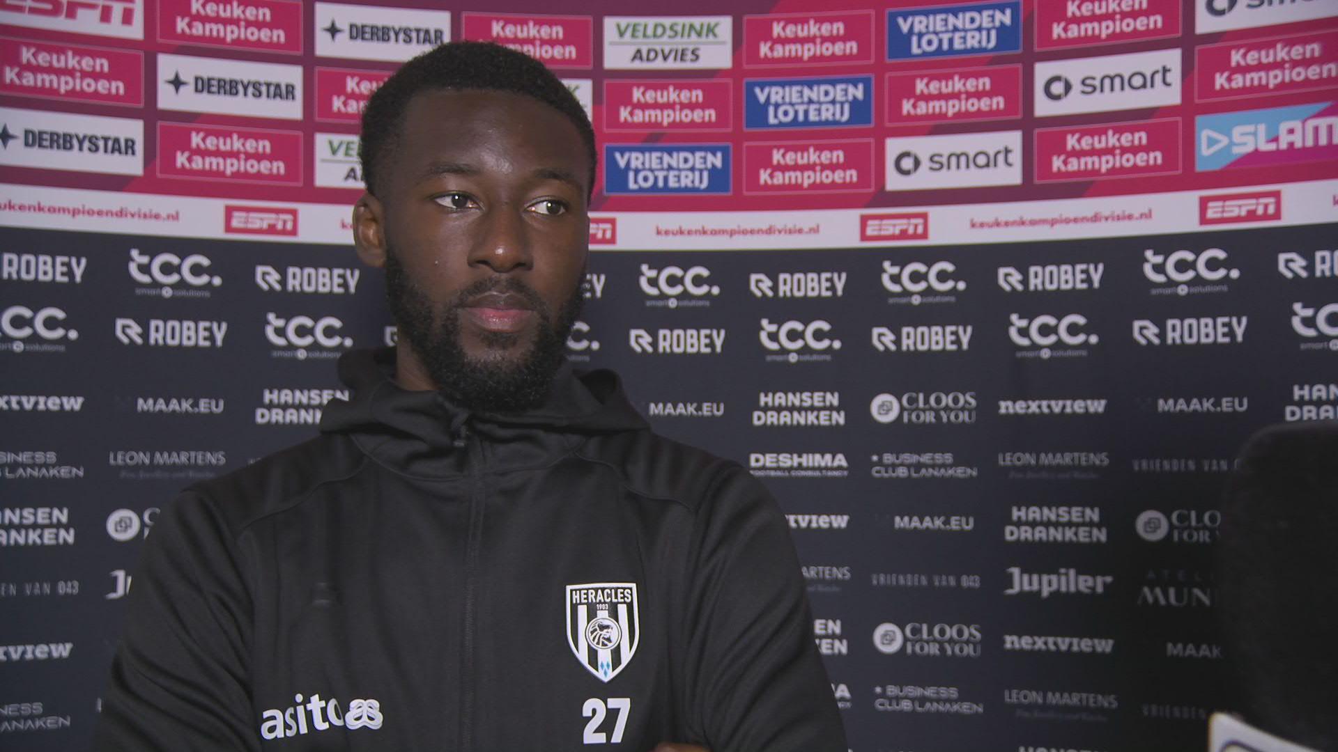 N'djoli: "Twee doelpunten en een assist zijn goed, maar ik eis meer van mezelf richting mijn teamgenoten"