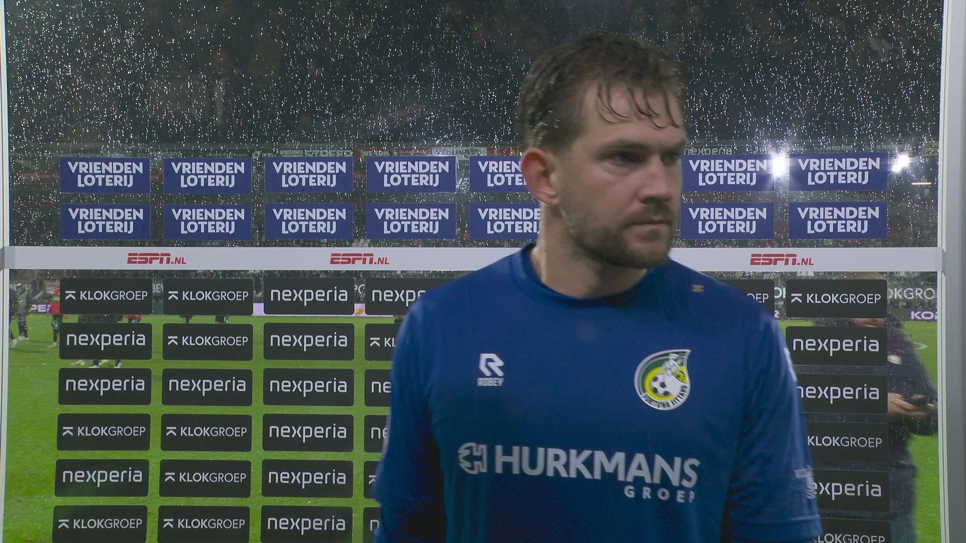 Branderhorst: "We verliezen twee punten met twee corners tegen en dat mag niet gebeuren"