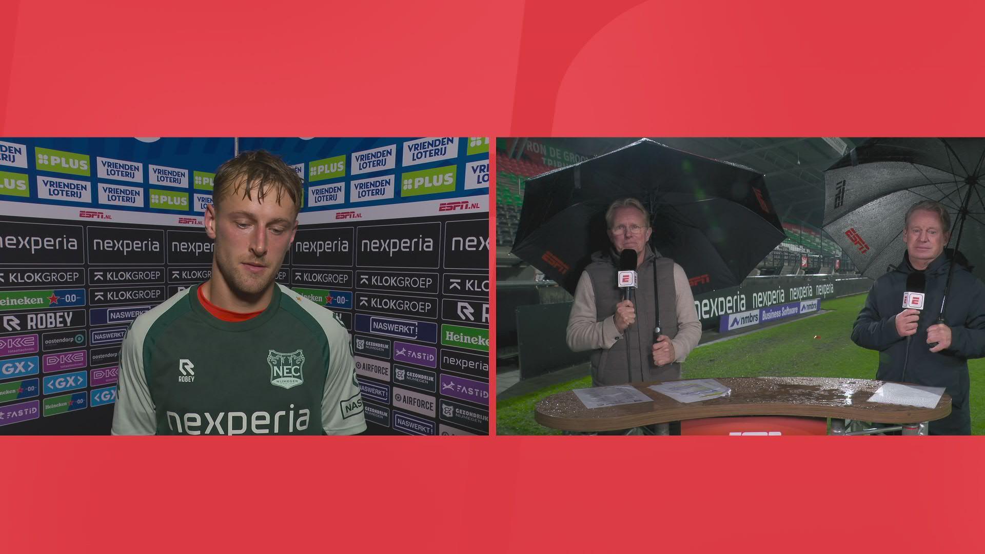 Sierhuis liet penalty aan een ander: "Achteraf gaat 'ie er niet in en denk je 'had ik het maar gedaan'"